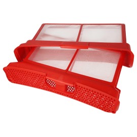 vhbw Lint Screen Compatible with Bosch/Siemens WT45W4 Series Tumble Dryer, Heat Pump Dryer - Filter + Holder