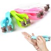 Ball roller palm and back hand acupressure massage - color random delivery self-parent gift hand massage color random 15ea