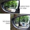 WildAuto Blind Spot Mirror, Rectangle Adjustable Car Auxiliary Universal Wide