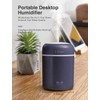 LtYioe Colorful Cool Mini Humidifier, USB Personal Desktop Humidifier for