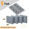 Mr. Pen- Kneaded Eraser, 6 Pack, Grey, Kneaded Erasers for