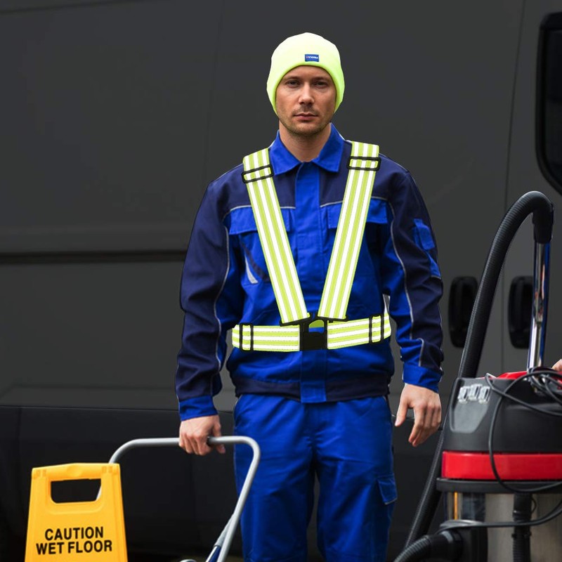 A-SAFETY 9 Colors Safety Vest Orange Reflective Vest Fluorescent Belt