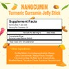 NANOCUMIN Turmeric Curcumin Jelly Stick 30ea, Mango Flavor - 60mg