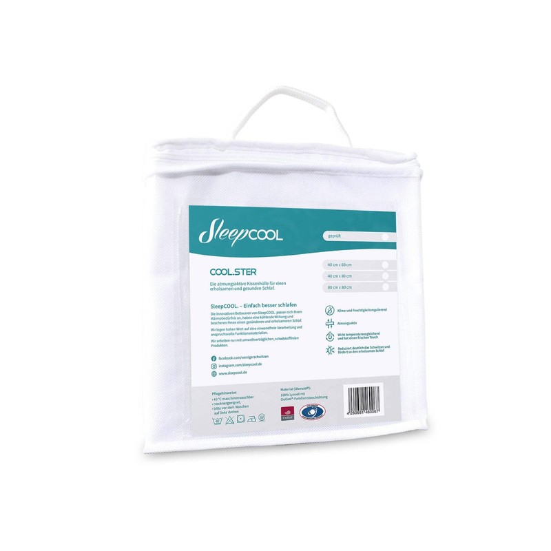 SleepCOOL. Cushion Cover with Cooling Effect 40 x 80 cm