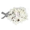 Imitation White Dogwood Wreath Simulation Vibrant Wreath Decoration for Home