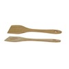 hausleben Spatula Set | 30 cm | Natural | Bamboo