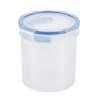 Lock & Lock Round Plastic Food Container with Draining Basket