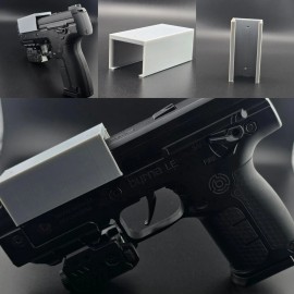 Unbranded Byrna Less Lethal Launcher HD SD LE Under Desk Conceled Mount Holster Fast Draw