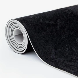 Babnecl Suede Auto Headliner Fabric 98" L × 60" W with Foam Backing - Tube Packaging - Black Interior Replacement Material for Car/Truck/SUV/RV Roof - Home Repair/DIY Headliner Material