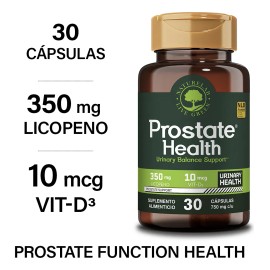 Nlb Prostate Health® Suplemento Para Próstata Sana, Sin sabor
