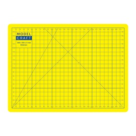 Modelcraft Value Cutting Mat, Yellow, A4
