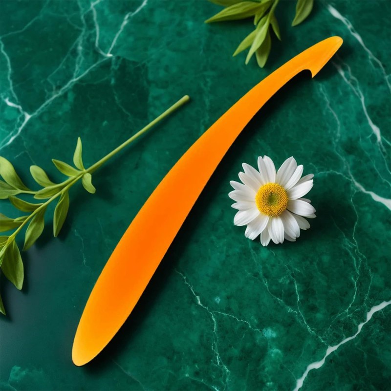 1PC Plastic Orange Peeler, Long-Handle Orange Peeler Tool
