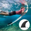 APOMOONS Removable Universal 9 Inch Surfboard Sup Fin Reinforced Replacement