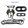 ADOGGYGO Bearded Dragon Lizard Leash Harness - 3 Size Pack