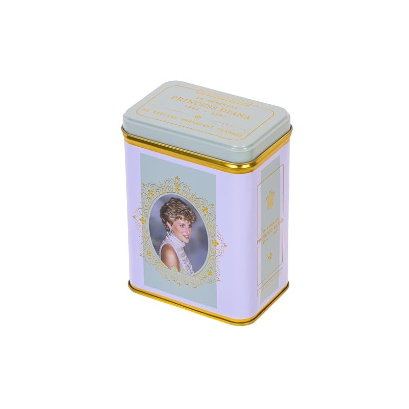 New English Teas Princess Diana Gift Tea Tin with 40