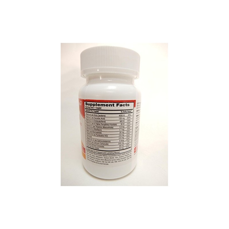 Leader Prenatal Vitamins Caplets 100 CT (PACK OF 3) by