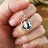 Sterling Silver Pine Tree Mountain Necklace