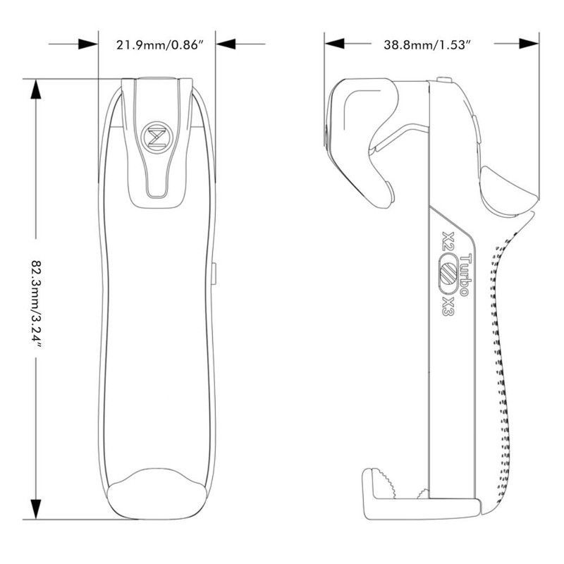 Rate Adjustable Gamepad Triggers Compatible for iOS for Android Game