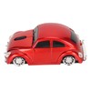 Wireless Mouse Red Sports Car Style 2.4GHz USB Receiver 1600DPI