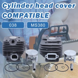 AUMEL Cylinder Piston Kit 52mm For Stihl MS380 038 Chainsaw 1119 020 1202.