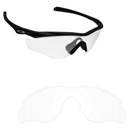 Alphax Crystal Clear Non-polarized Replacement Lenses for Oakley M2 Frame OO9212