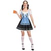 Kate Kasin Women's German Bavarian Beer Wench Costume Maid Outfit