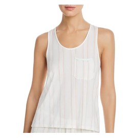 Eberjey Women's Summer Stripes Pajama Tank Top, Multi, Medium