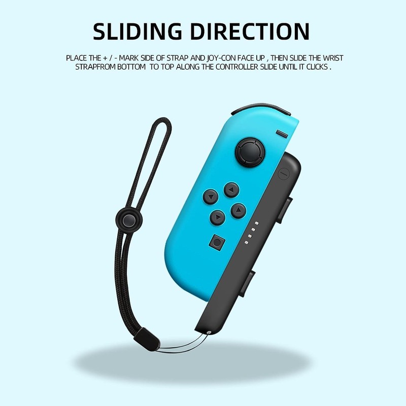 Joycon Wrist Strap for Switch Joycon 2 Pack, Joy Con