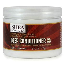 Shea Solutions Deep Conditioner & Co-wash 6oz