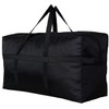 YiKitHom Extra Large Storage Duffle Bag for Travel, Black Oversized
