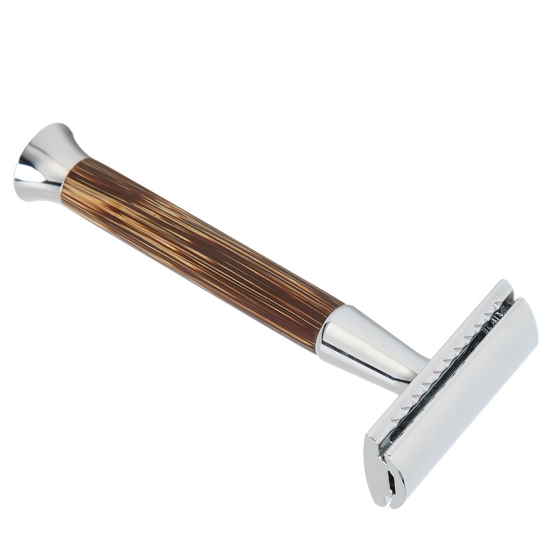 Safety Shaver Professional Double Edge Razor with Heavy Duty Long