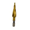 Takagi Earth Man SDT-1 Spiral Step Drill, Titanium Coating, Diameter