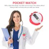 Gatuida 2 Pcs Fob Watch Set, Creative Stretchable Pocket Watches