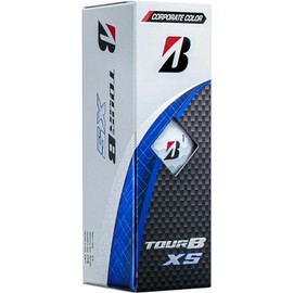 Bridgestone Golf Ball Tour B XS 2024 Model Sleeve Box, 3 Balls, Corporate Color S4CXJ