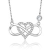 Aventia Infinity Heart Necklace