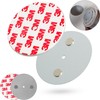 Your Day Mate Rauchmelder Magnethalter, 2 Stck, ? 70 mm
