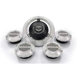 STKR Concepts MPI- Multi- Point Illumination- 7500 Lumen Motion Activated Lighting System for Garage / Attic / Basement/ Home / Office