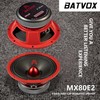 Gaooger MX80E2 Midrange Loudspeaker 8" Red Bullet, 640W Max, 4