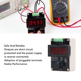 Generador de Señal Ajustable, Simulador Analógico de Voltaje de Corriente de 4-20 MA para Pruebas de Paneles de PLC, 2 Modos de Ajuste Simulador Analógico de Voltaje de Corriente