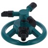 Fdit Lawn Sprinkler 360 Degree Rotatable Yard Sprinkler Irrigation Tool