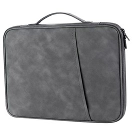 TEHAUX Laptop Sleeve Case for Tablets Water-resistant Scratch-resistant Multi-function Carrying Bag for Office and Travel Protects against Dust and Scratches