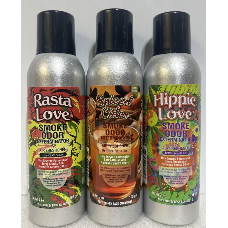 Smoke Odor Exterminator 198 gm/ 7 oz Large Spray Rasta