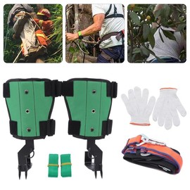 Tree Climbing Shoes – Special Tool for Outdoor Foot Splinter, Large Crutch, Green Quick Climb