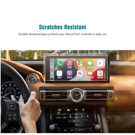 Tempered Glass Screen Protector for 2022-2025 Lexus IS 350/500 10.3" Touchscreen | Anti-Scratch, Shock-Resistant Accessories (F Sport, Launch Edition)