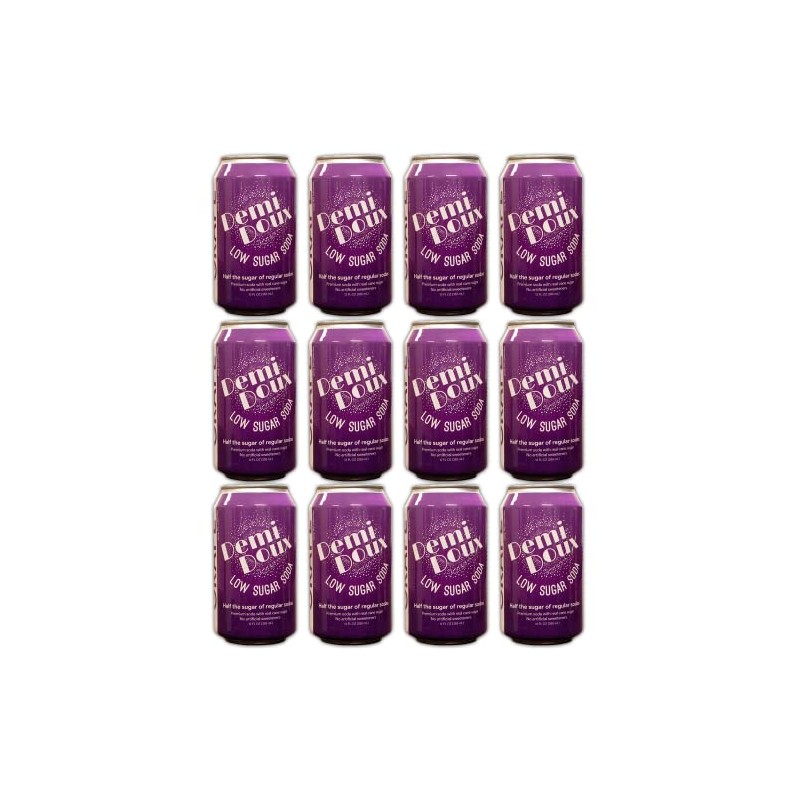 Demi Doux Low Sugar Soda - Low Sugar Soft Drink,