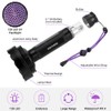 YOUTHINK LED Taschenlampe Taschenlampe 395nm Ultraviolett Schwarzlicht UV Taschenlampe 128