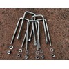 U Bolt Square M8 Thread 60mm Inner Width x 100mm