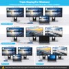 OBERSTER USB C Docking Station, 12 in 1 Triple Display