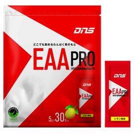 DNS EAA PRO 5g×30袋 レモン風味 必須アミノ酸 個包装 甘さと酸味のバランスが良く、ジューシーな果汁感を味わえるレモン風味