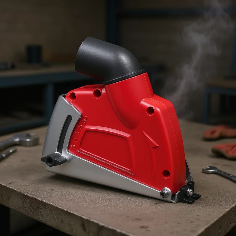 Angle Grinder Shroud For 4-5 Inch With 6 Clamping Washers